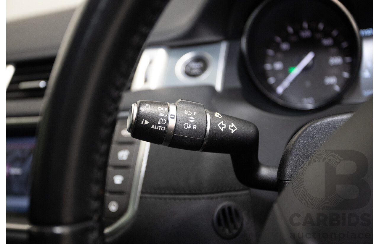 12/2016 Range Rover Evoque TD4 150 SE (AWD) LV MY17 5D Wagon Santorini Black Metallic Turbo Diesel 2.0L