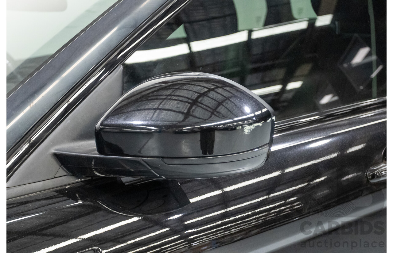 12/2016 Range Rover Evoque TD4 150 SE (AWD) LV MY17 5D Wagon Santorini Black Metallic Turbo Diesel 2.0L