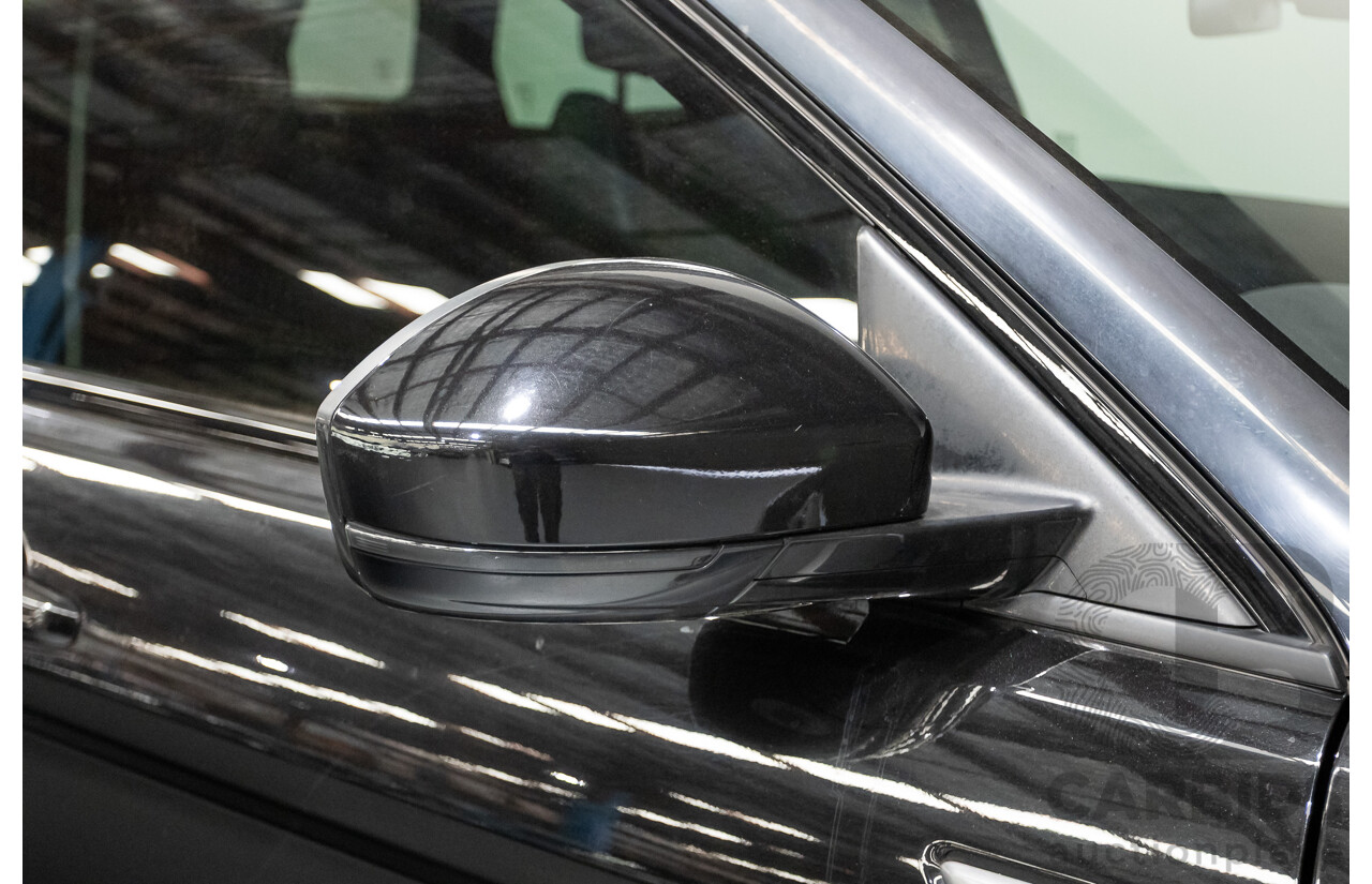 12/2016 Range Rover Evoque TD4 150 SE (AWD) LV MY17 5D Wagon Santorini Black Metallic Turbo Diesel 2.0L