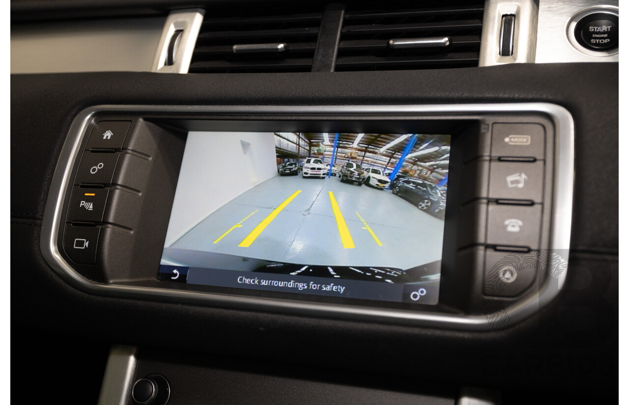 12/2016 Range Rover Evoque TD4 150 SE (AWD) LV MY17 5D Wagon Santorini Black Metallic Turbo Diesel 2.0L