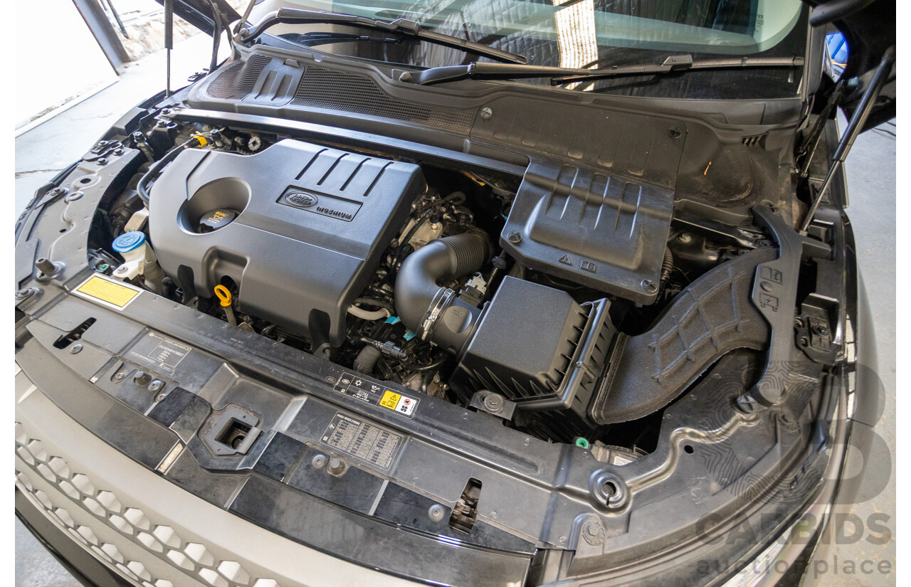 12/2016 Range Rover Evoque TD4 150 SE (AWD) LV MY17 5D Wagon Santorini Black Metallic Turbo Diesel 2.0L