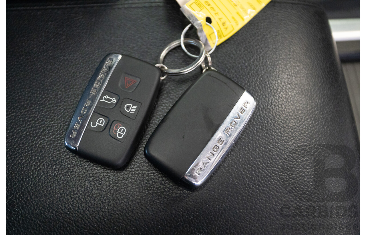 12/2016 Range Rover Evoque TD4 150 SE (AWD) LV MY17 5D Wagon Santorini Black Metallic Turbo Diesel 2.0L