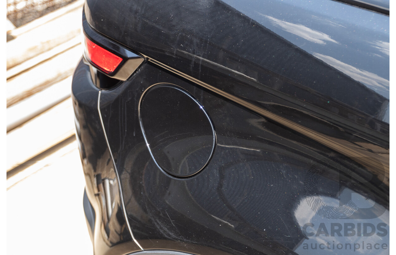 12/2016 Range Rover Evoque TD4 150 SE (AWD) LV MY17 5D Wagon Santorini Black Metallic Turbo Diesel 2.0L