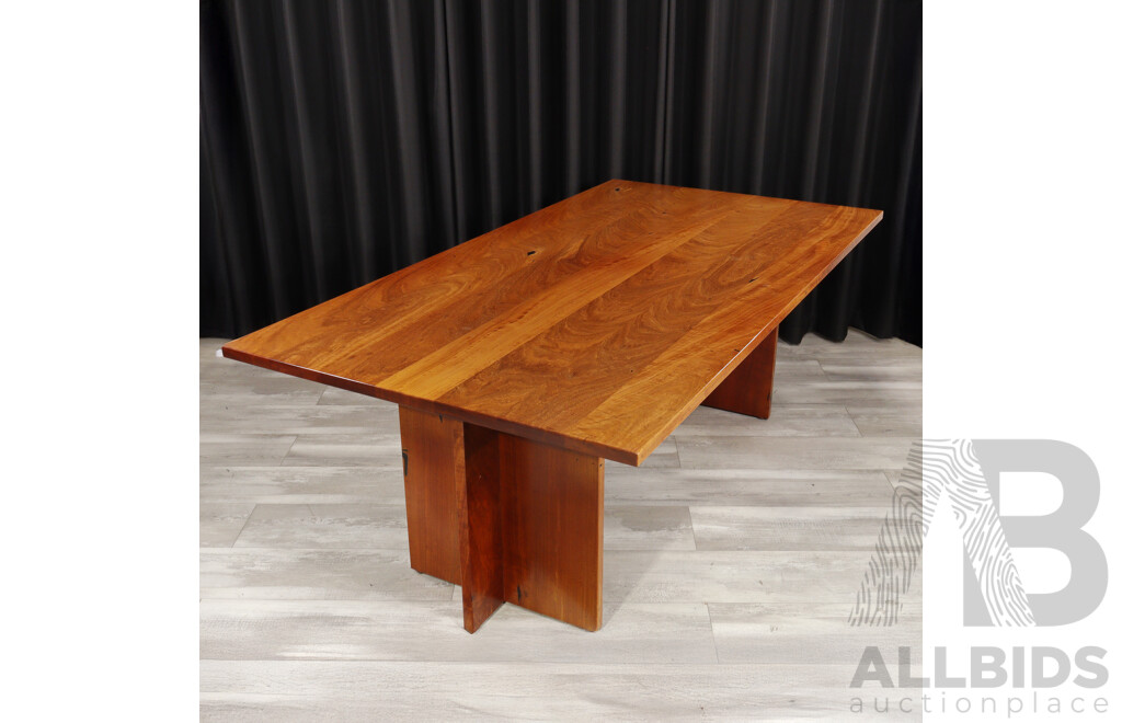 Nicholas Dattner & Co. 'Noojee' Dining Table with Eight 'Austin' Dining Chairs (Numbered 9963, Dated 17/12/2008)