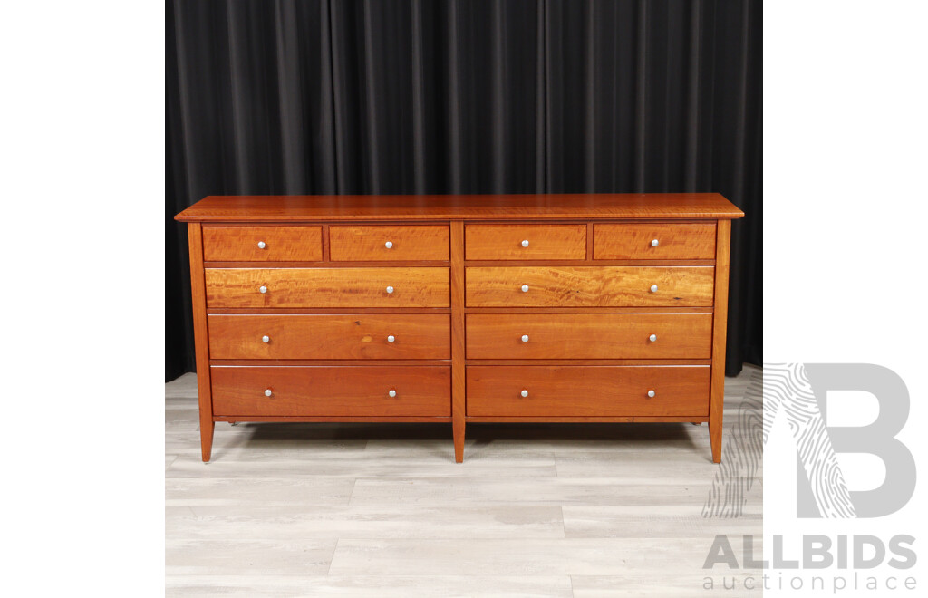Nicholas Dattner & Co. 'Holbrook' Chest of Ten Drawers (Numbered 9974 Dated 17/12/2008)
