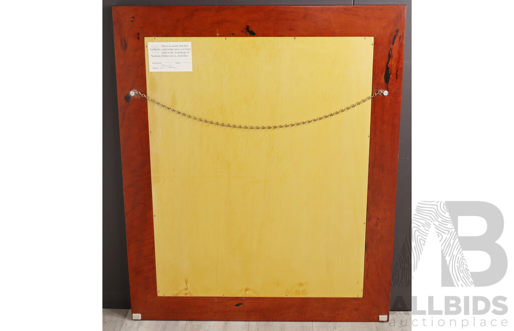 Nicholas Dattner & Co. 'Harcourt' Mirror (Numbered 9979 Dated 17/12/2008)