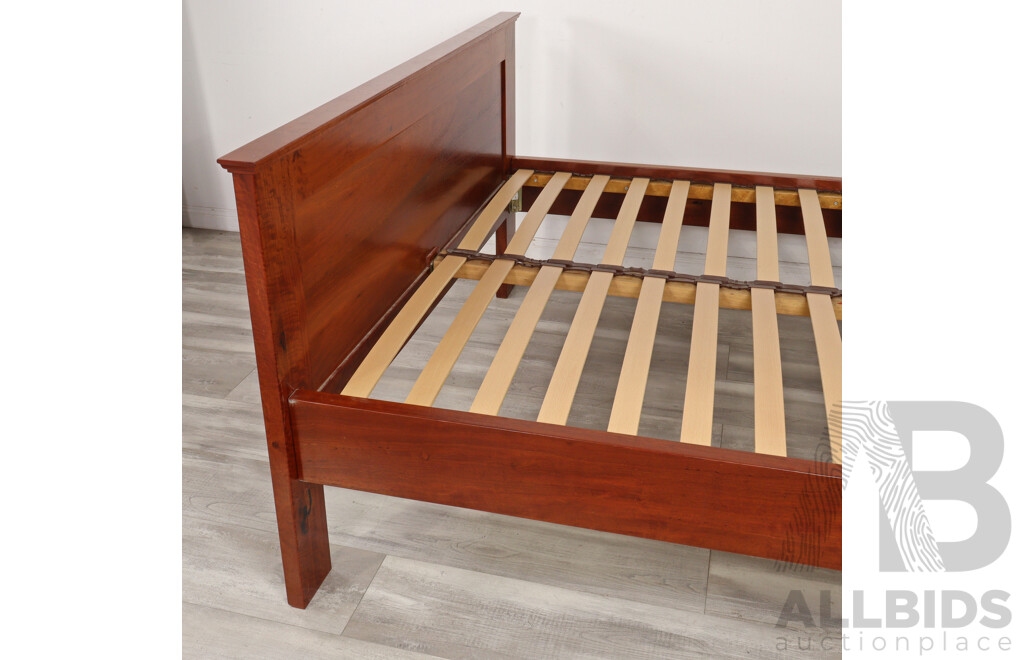 Nicholas Dattner & Co. 'Weller' Queen Size Bed Frame (Numbered 9963 Dated 17/12/2008)