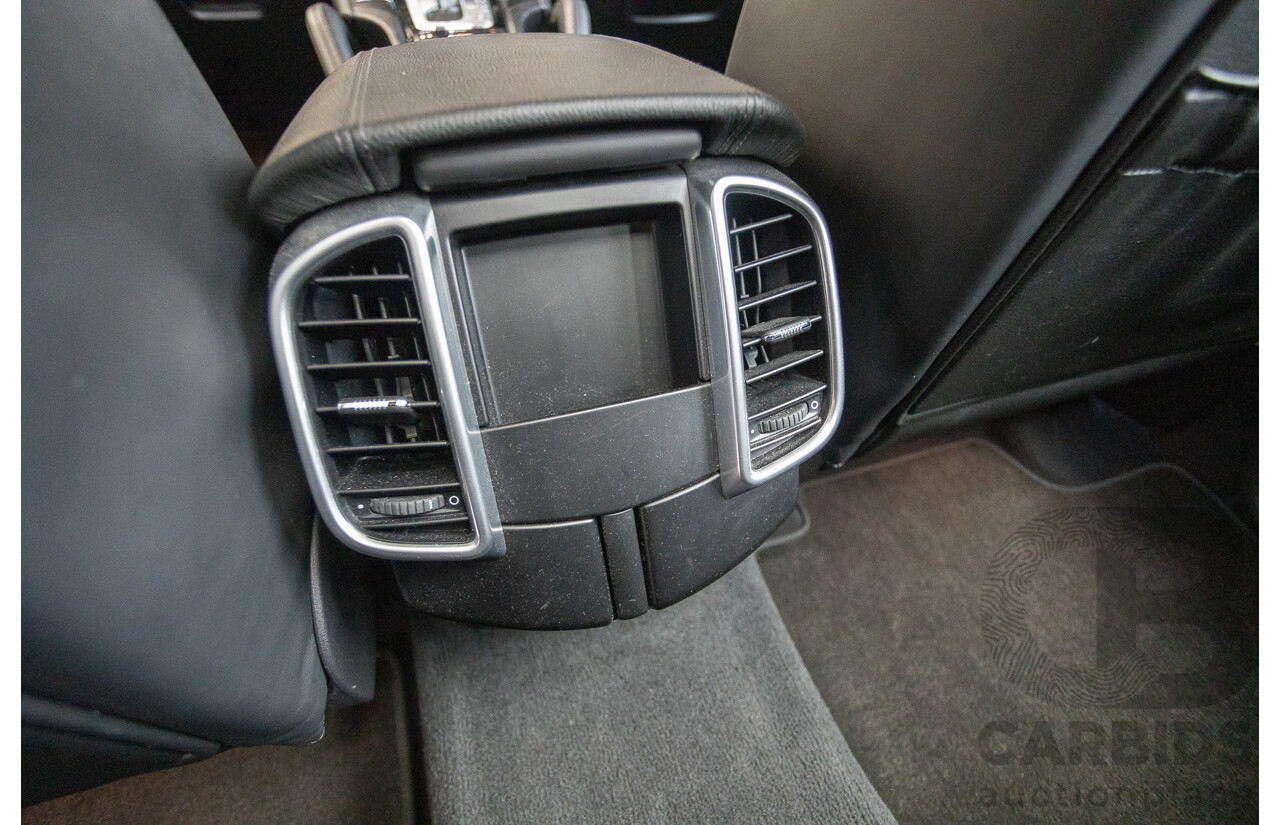 1/2014 Porsche Cayenne S (AWD) MY14 4D Wagon White Twin Turbo Diesel V8 4.1L