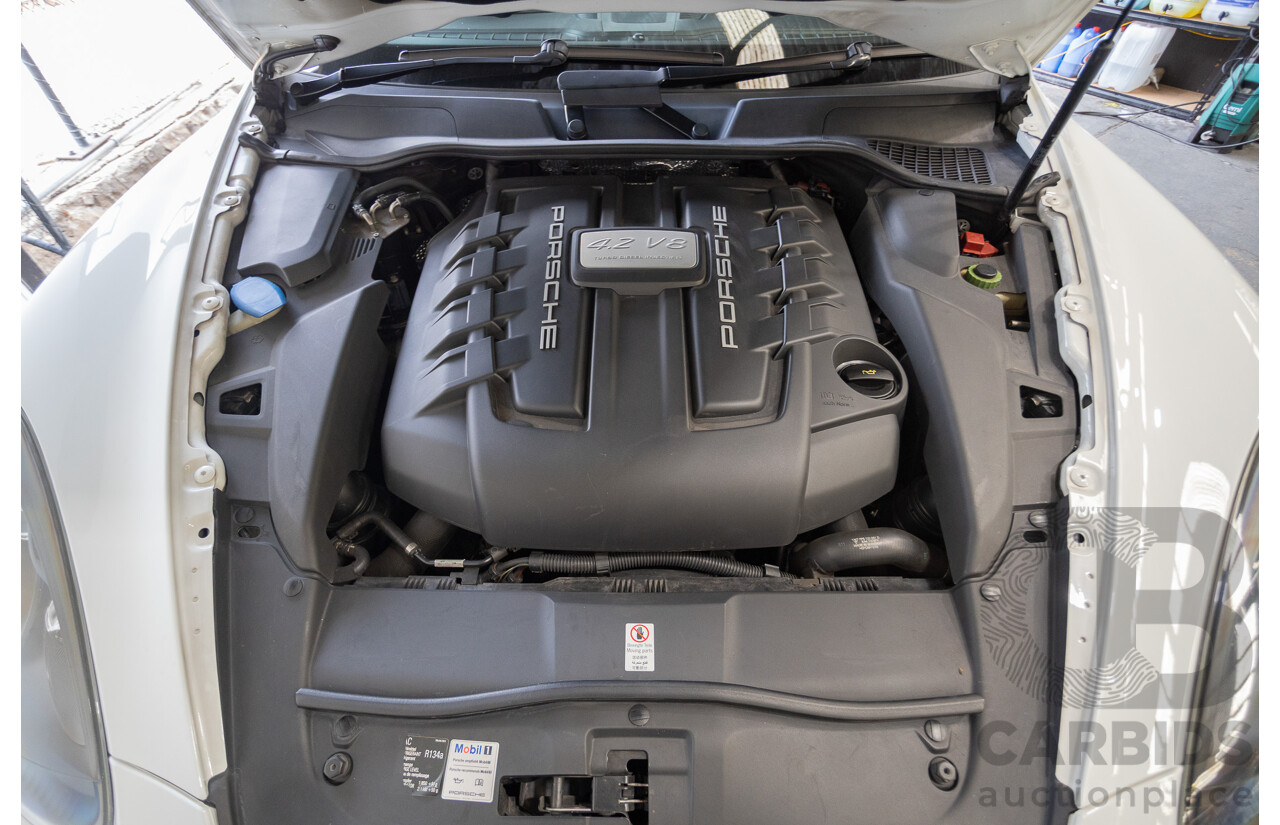 1/2014 Porsche Cayenne S (AWD) MY14 4D Wagon White Twin Turbo Diesel V8 4.1L