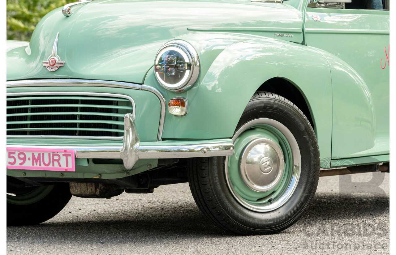 1/1959 Morris Minor 1000 Series III Light Pastel Green Datsun 1.2L - Engineered