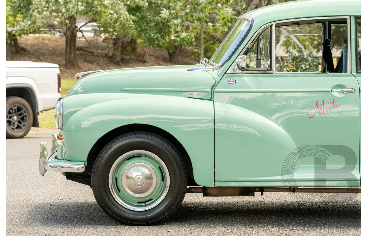 1/1959 Morris Minor 1000 Series III Light Pastel Green Datsun 1.2L - Engineered