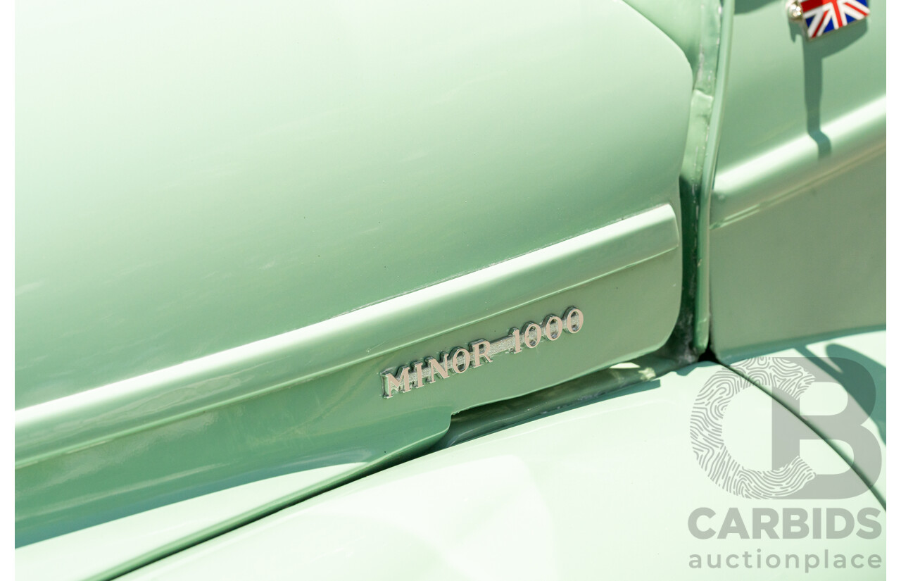 1/1959 Morris Minor 1000 Series III Light Pastel Green Datsun 1.2L - Engineered