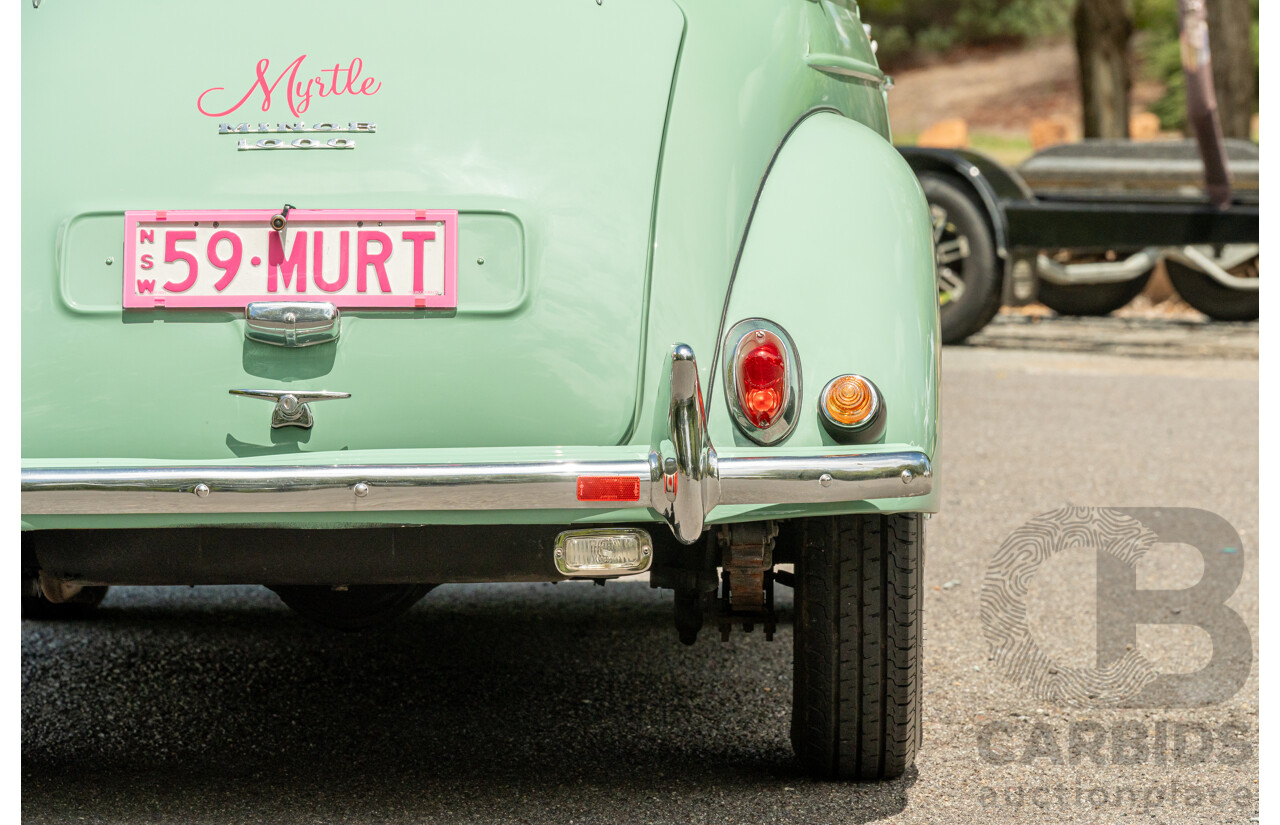 1/1959 Morris Minor 1000 Series III Light Pastel Green Datsun 1.2L - Engineered