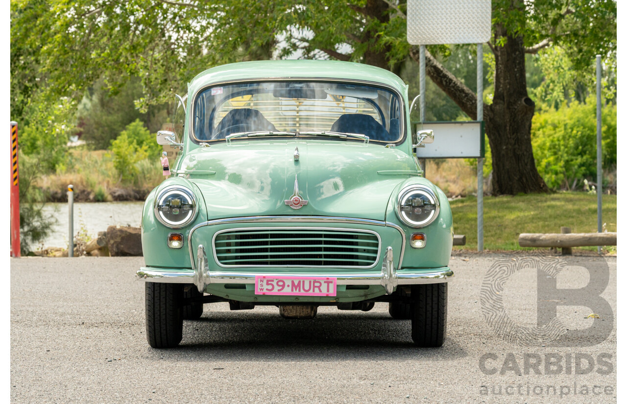 1/1959 Morris Minor 1000 Series III Light Pastel Green Datsun 1.2L - Engineered