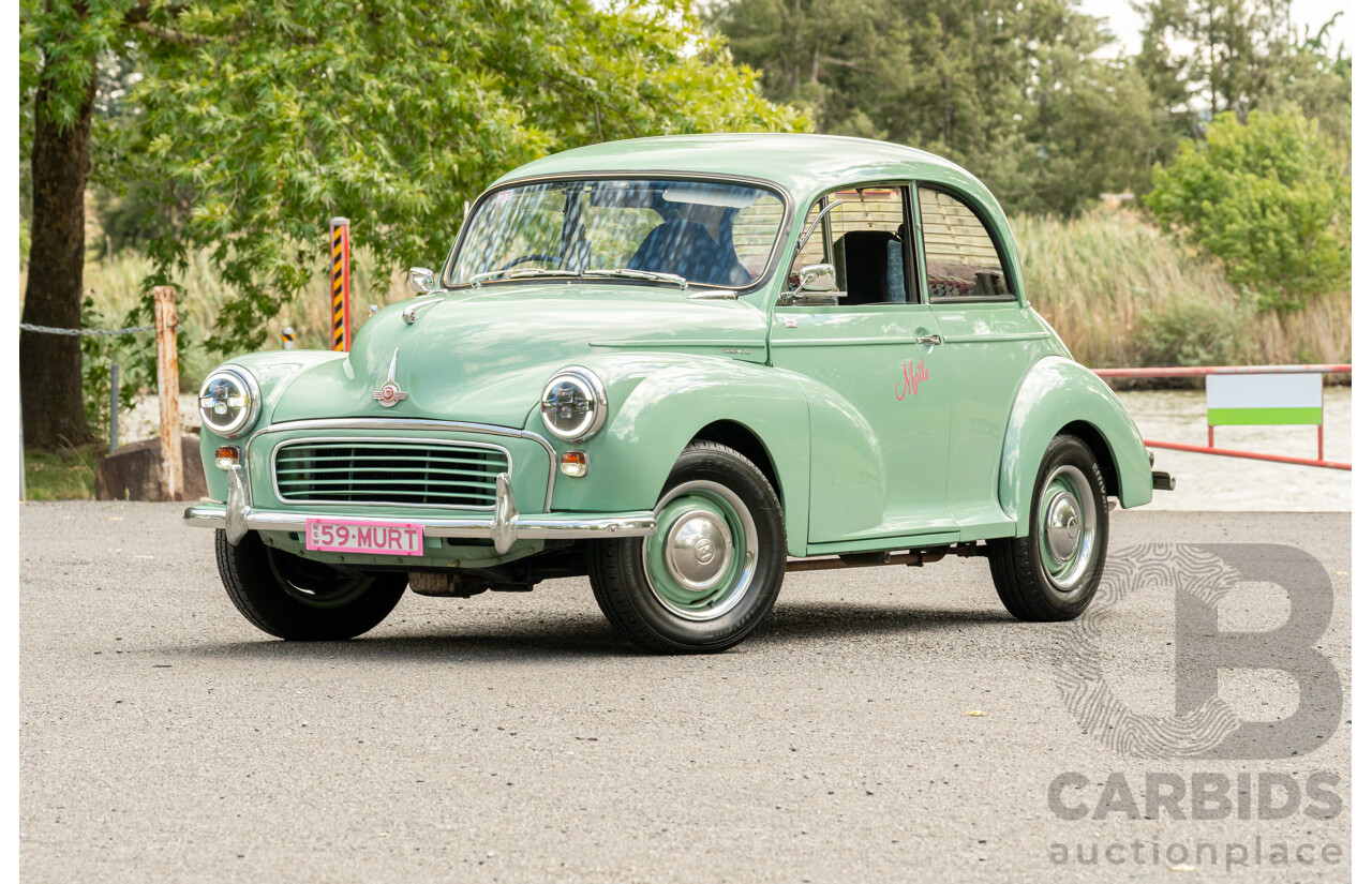 1/1959 Morris Minor 1000 Series III Light Pastel Green Datsun 1.2L - Engineered