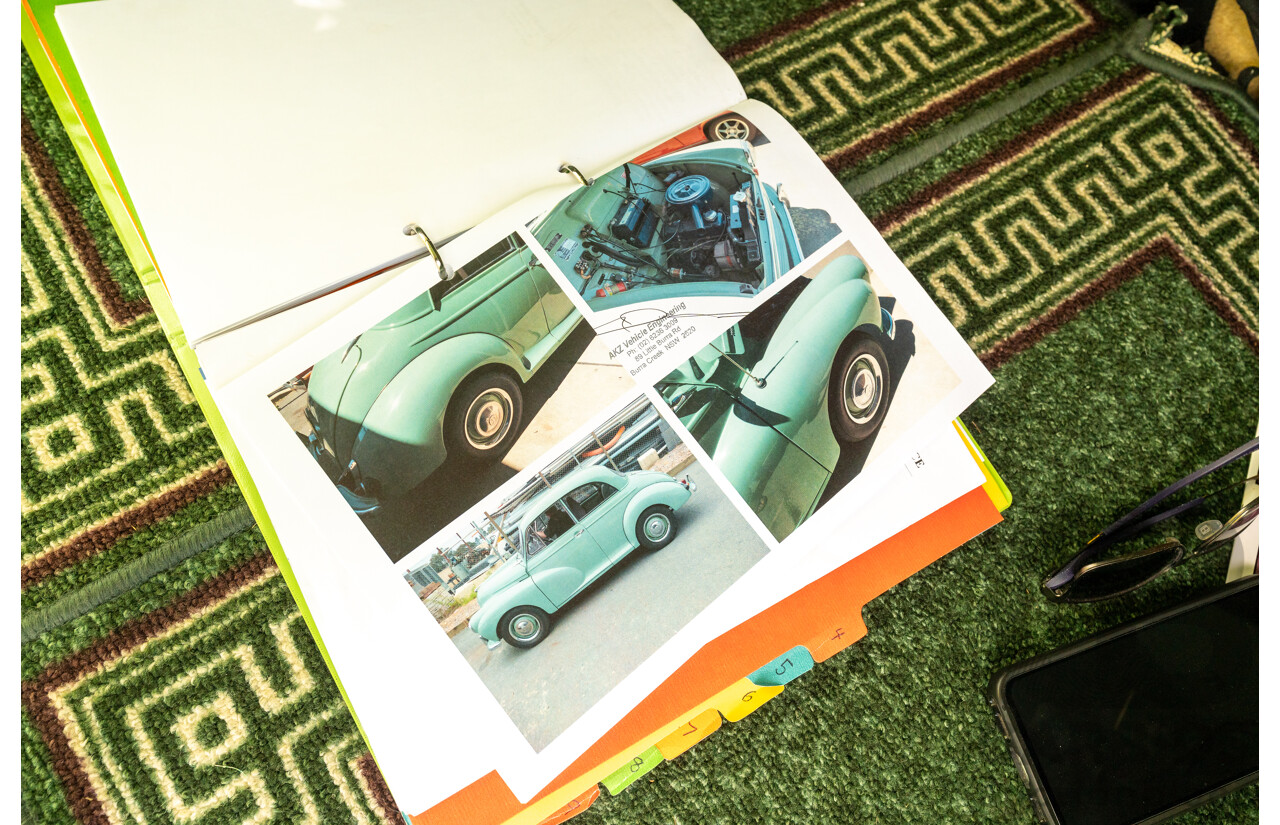 1/1959 Morris Minor 1000 Series III Light Pastel Green Datsun 1.2L - Engineered