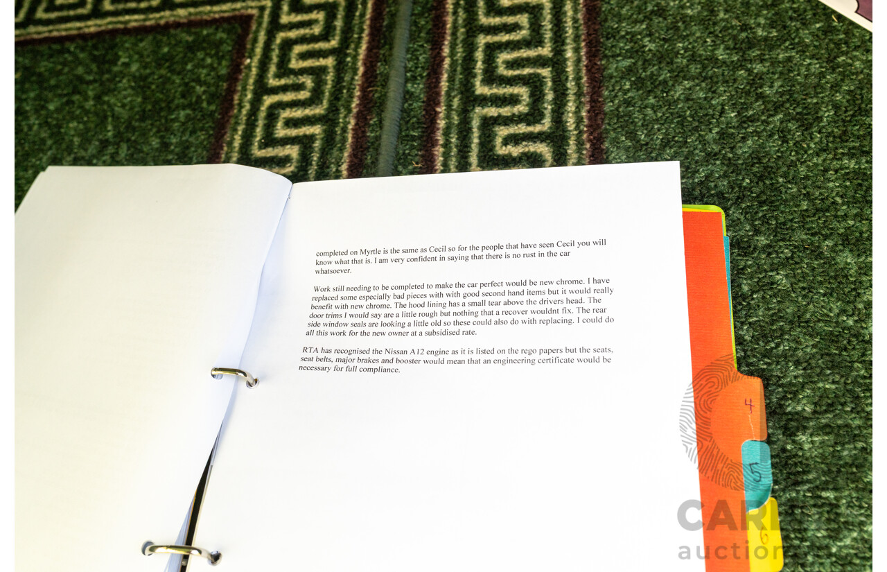 1/1959 Morris Minor 1000 Series III Light Pastel Green Datsun 1.2L - Engineered