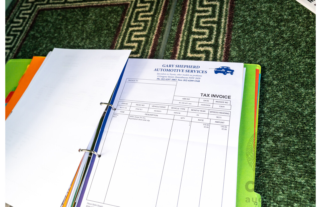 1/1959 Morris Minor 1000 Series III Light Pastel Green Datsun 1.2L - Engineered