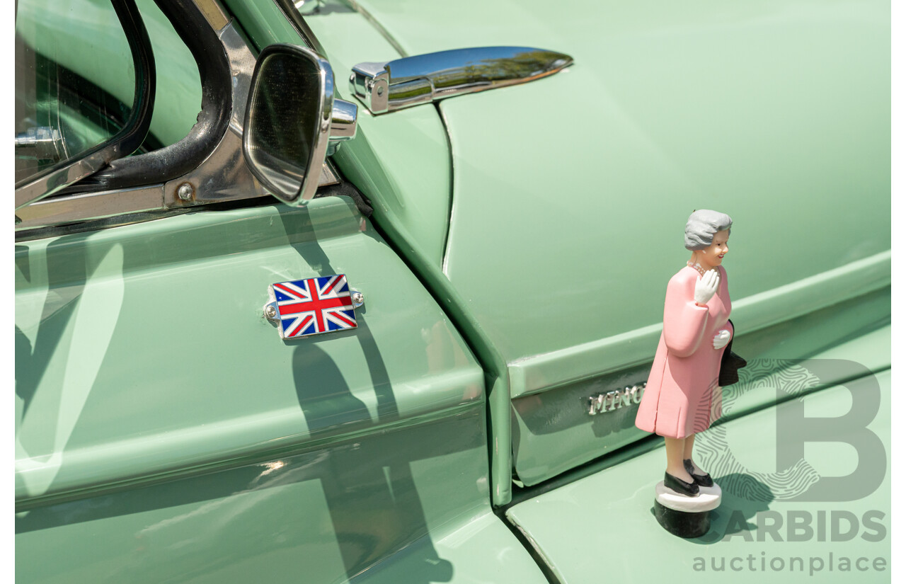 1/1959 Morris Minor 1000 Series III Light Pastel Green Datsun 1.2L - Engineered