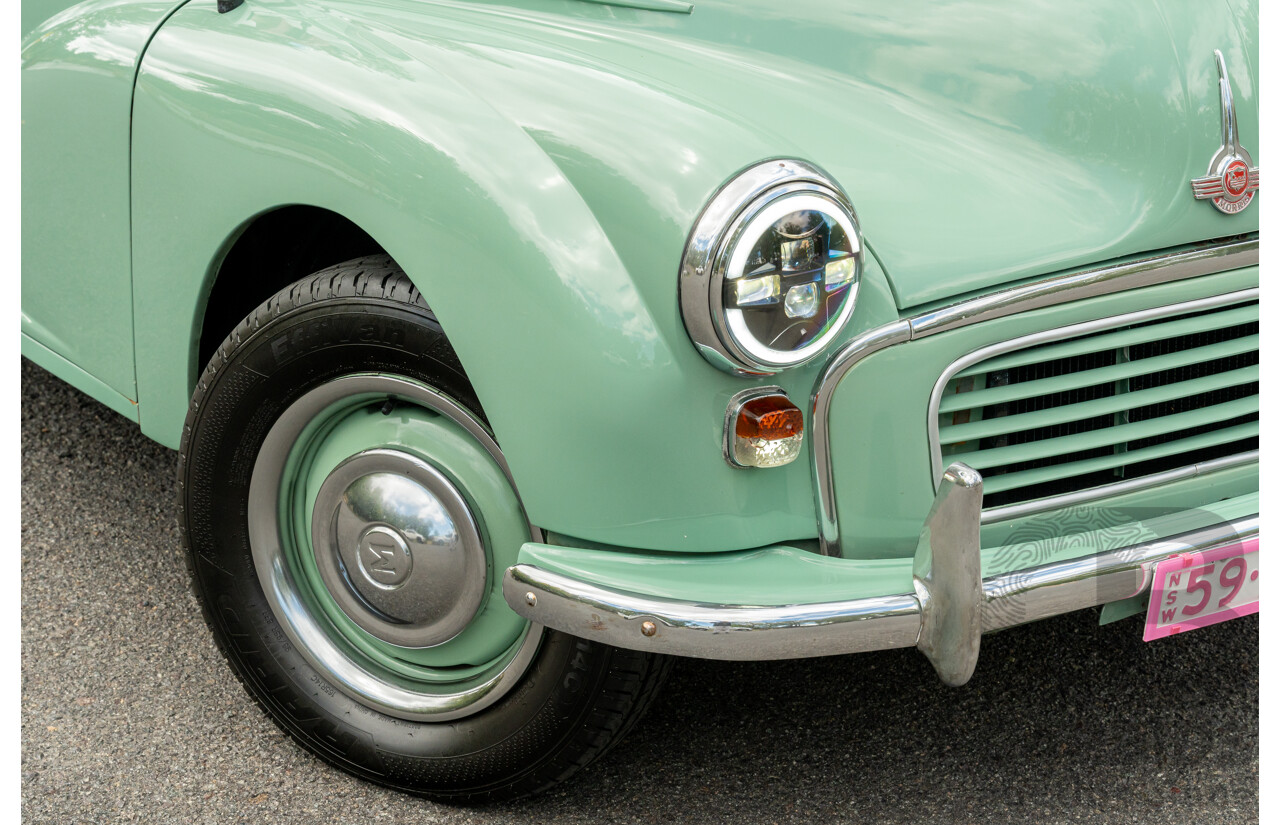 1/1959 Morris Minor 1000 Series III Light Pastel Green Datsun 1.2L - Engineered
