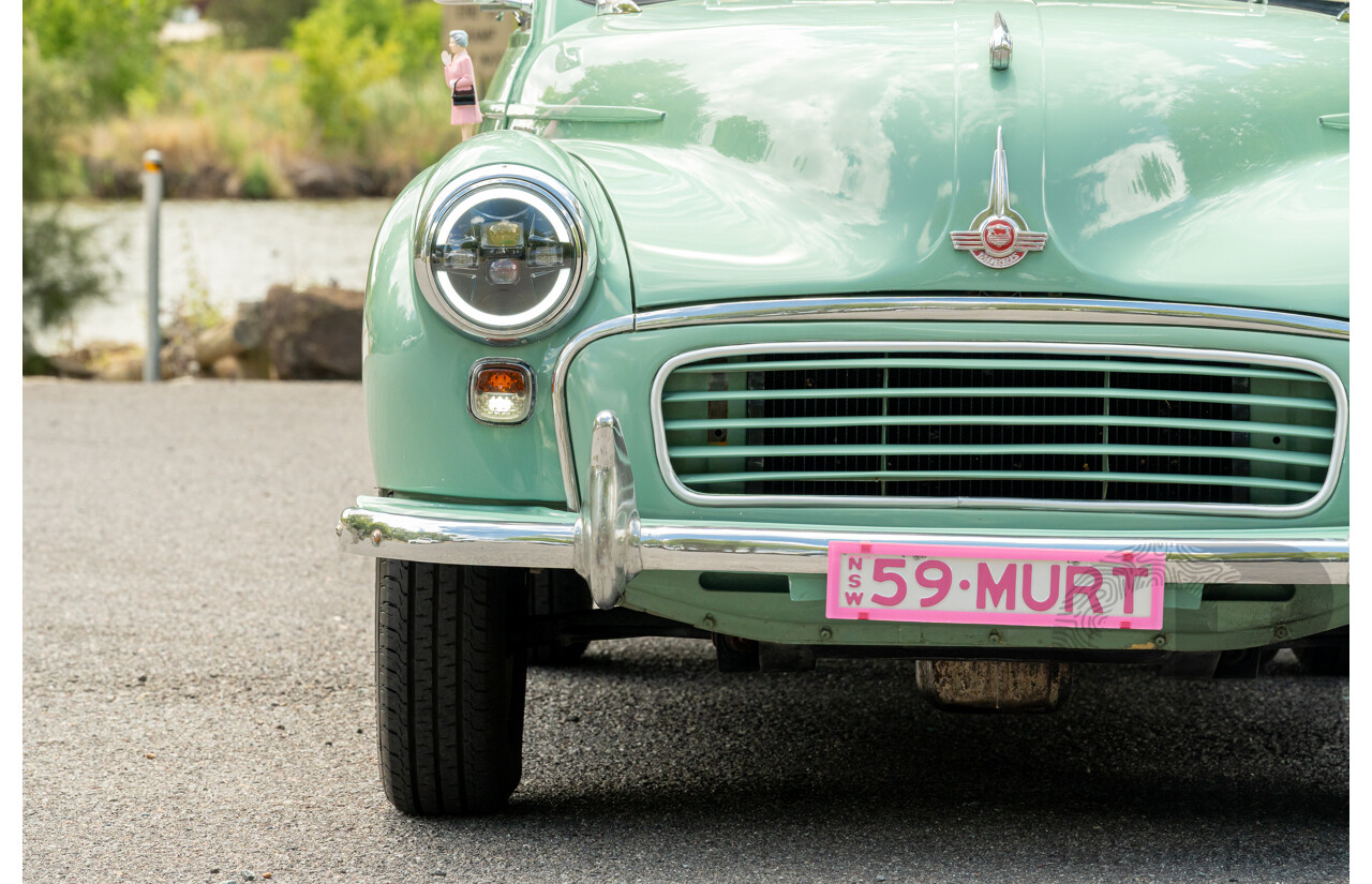 1/1959 Morris Minor 1000 Series III Light Pastel Green Datsun 1.2L - Engineered