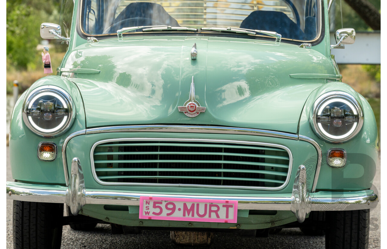 1/1959 Morris Minor 1000 Series III Light Pastel Green Datsun 1.2L - Engineered