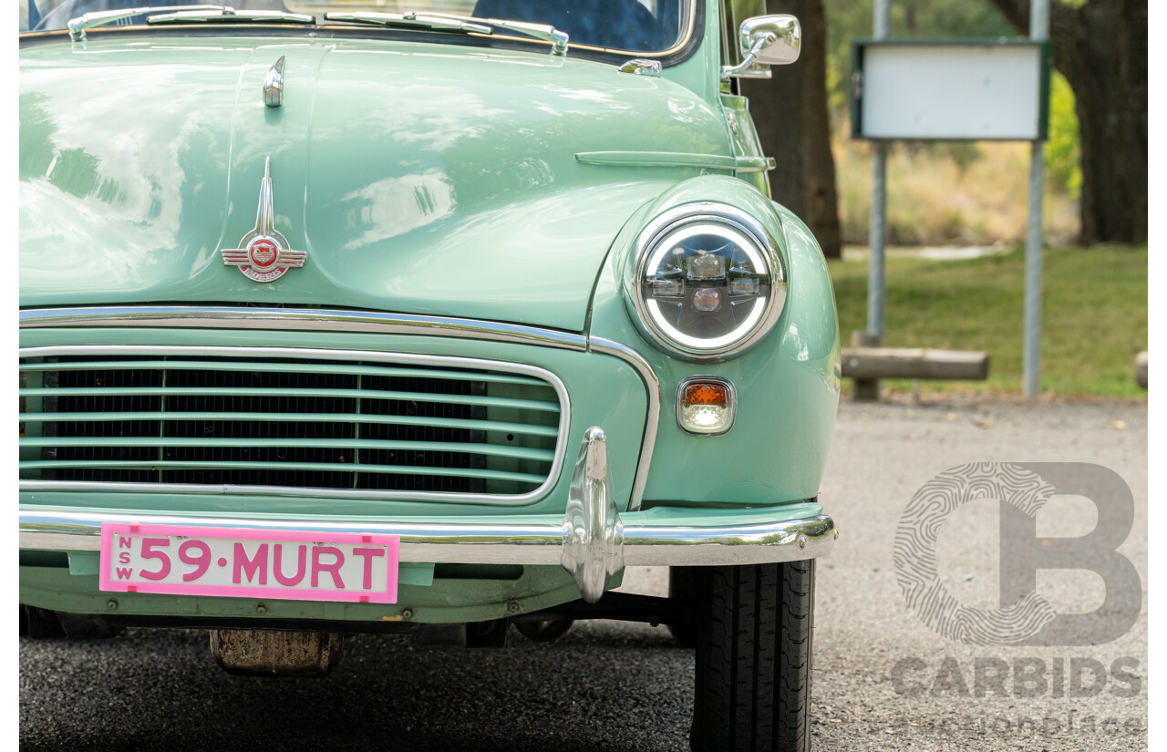 1/1959 Morris Minor 1000 Series III Light Pastel Green Datsun 1.2L - Engineered