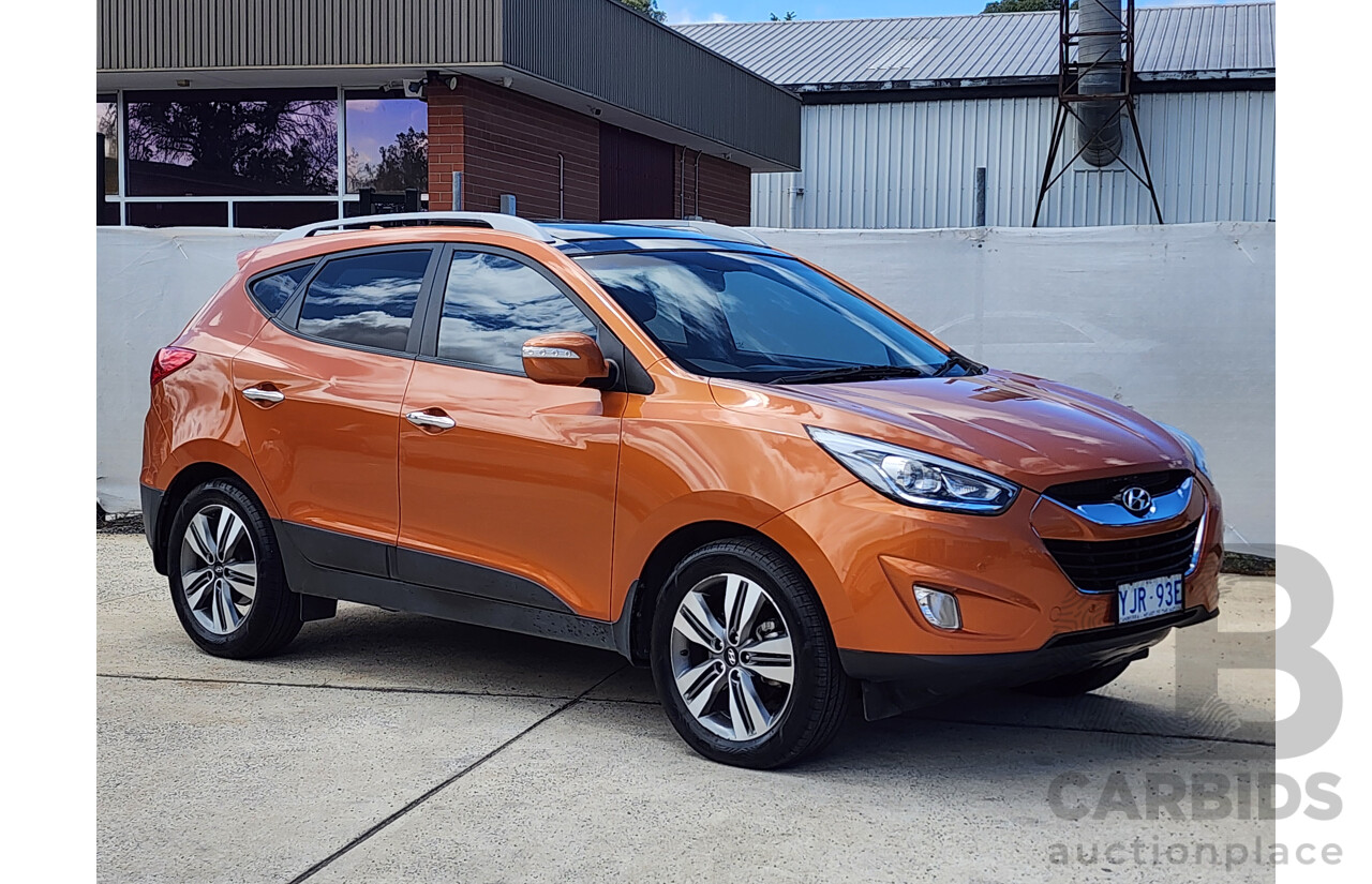 2/2014 Hyundai Ix35 Highlander (awd) LM SERIES II 4d Wagon Orange 2.0L