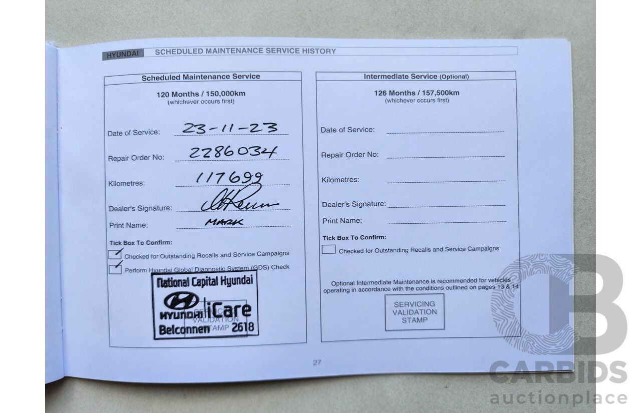 2/2014 Hyundai Ix35 Highlander (awd) LM SERIES II 4d Wagon Orange 2.0L