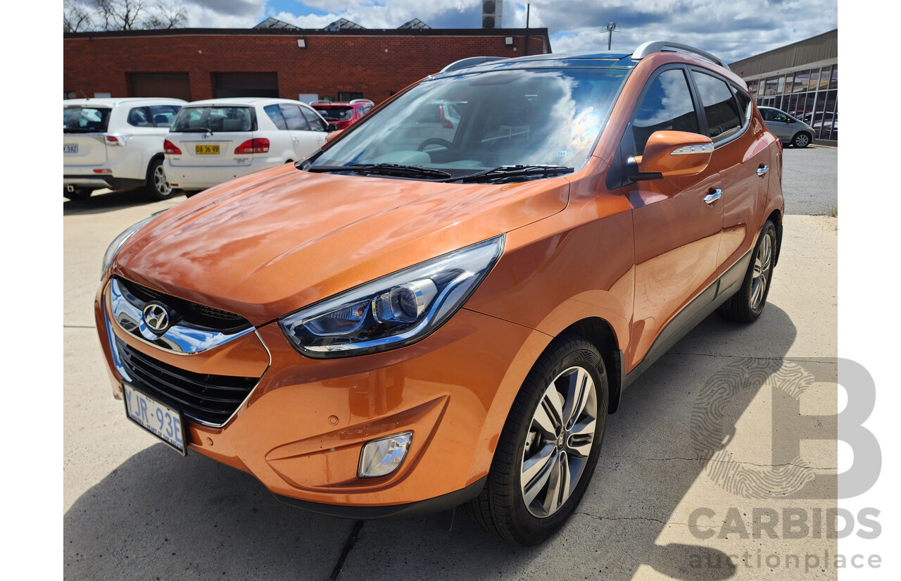 2/2014 Hyundai Ix35 Highlander (awd) LM SERIES II 4d Wagon Orange 2.0L