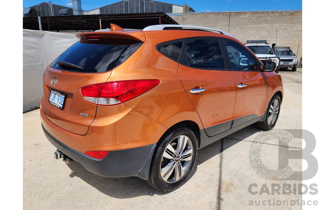 2/2014 Hyundai Ix35 Highlander (awd) LM SERIES II 4d Wagon Orange 2.0L