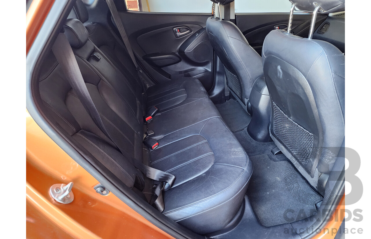 2/2014 Hyundai Ix35 Highlander (awd) LM SERIES II 4d Wagon Orange 2.0L
