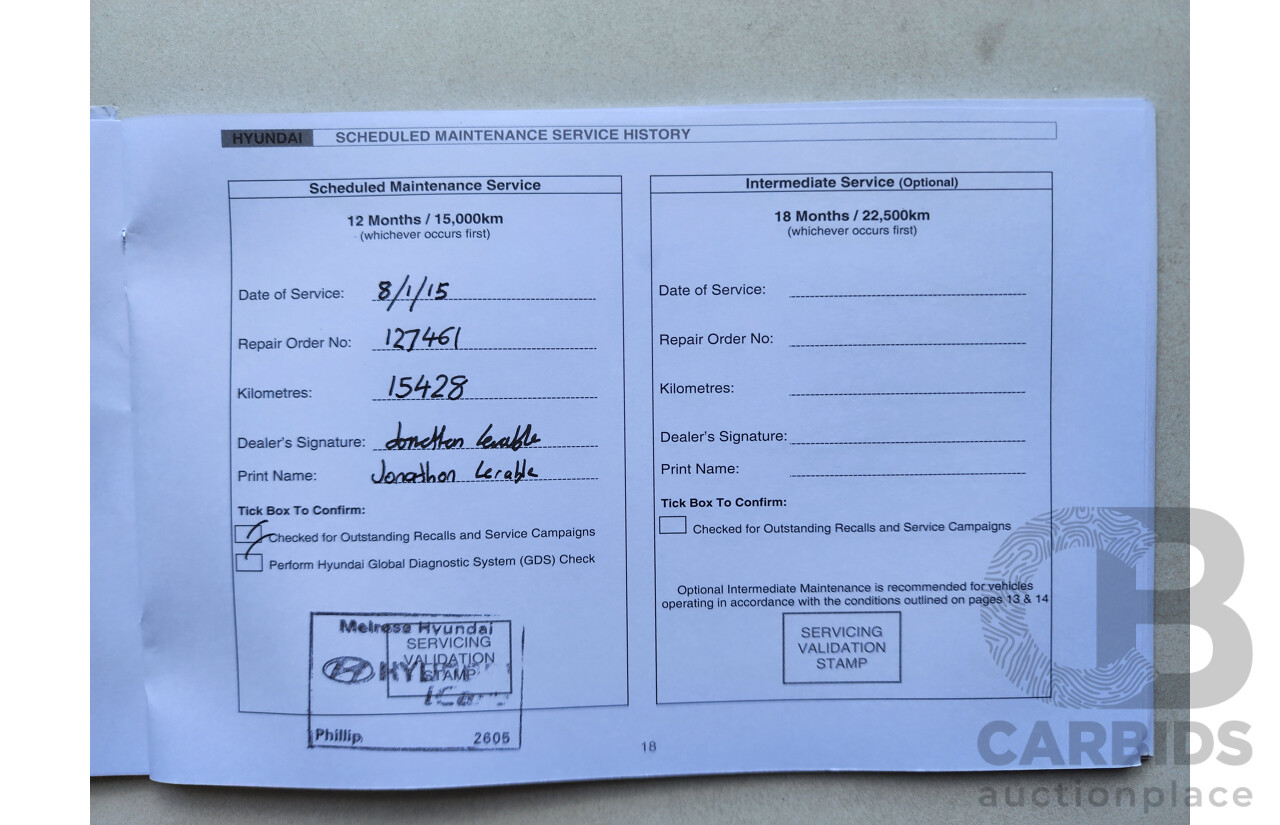 2/2014 Hyundai Ix35 Highlander (awd) LM SERIES II 4d Wagon Orange 2.0L