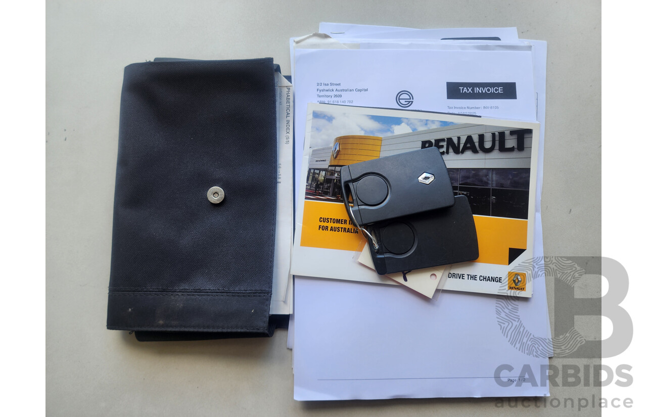 6/2014 Renault Clio Expression X98 5d Hatchback Grey 1.2L