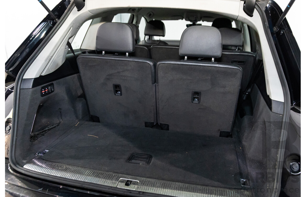 08/2017 Audi Q7 3.0 TDI Quattro (AWD) 4M MY18 4d Wagon Night Black Turbo Diesel V6 3.0L