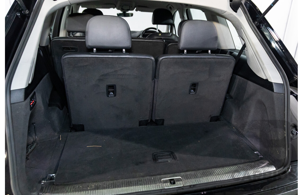 08/2017 Audi Q7 3.0 TDI Quattro (AWD) 4M MY18 4d Wagon Night Black Turbo Diesel V6 3.0L