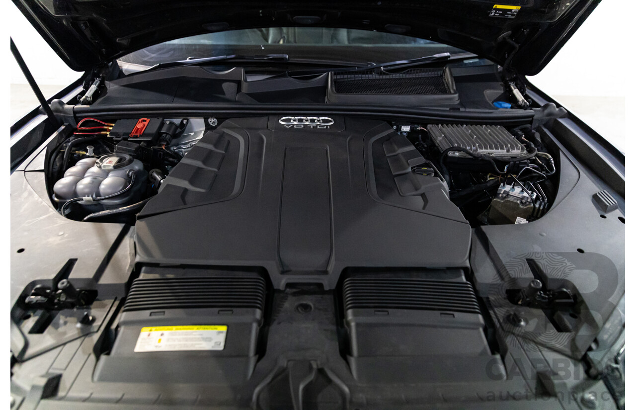08/2017 Audi Q7 3.0 TDI Quattro (AWD) 4M MY18 4d Wagon Night Black Turbo Diesel V6 3.0L