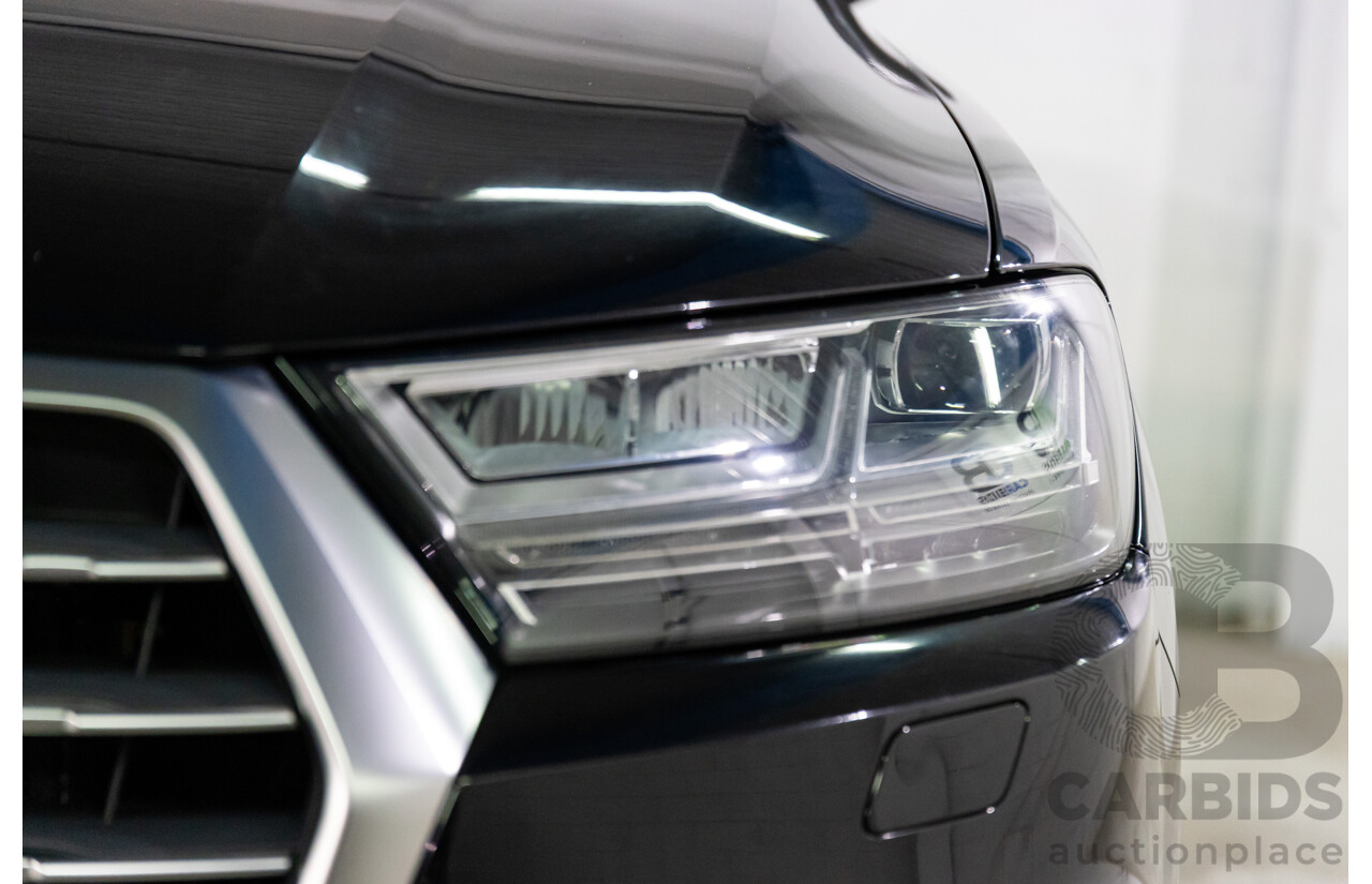 08/2017 Audi Q7 3.0 TDI Quattro (AWD) 4M MY18 4d Wagon Night Black Turbo Diesel V6 3.0L