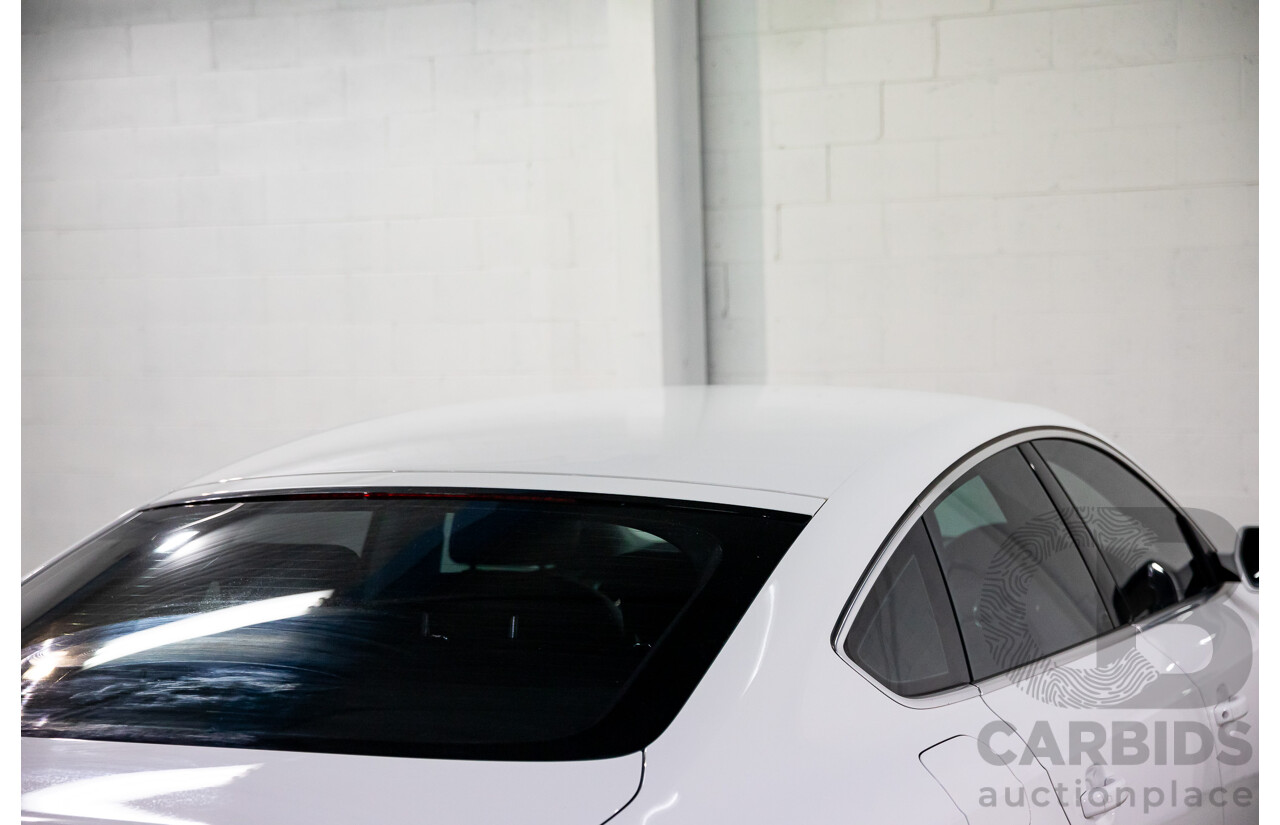 1/2012 Audi A5 Sportback 1.8 TFSI 8T MY12.5 5d Hatchback Ibis White Turbo 1.8L