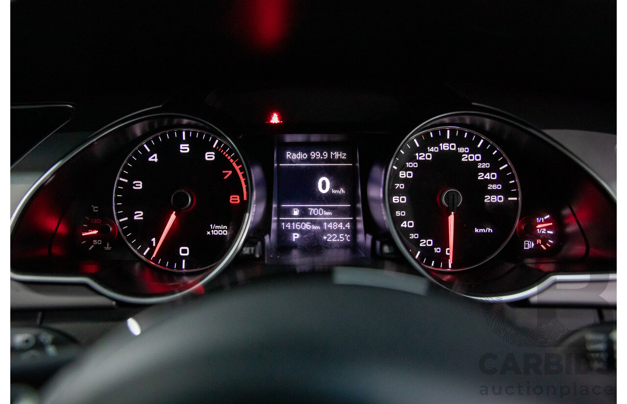 1/2012 Audi A5 Sportback 1.8 TFSI 8T MY12.5 5d Hatchback Ibis White Turbo 1.8L