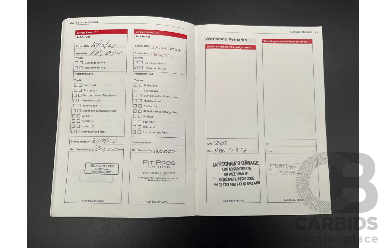 1/2012 Audi A5 Sportback 1.8 TFSI 8T MY12.5 5d Hatchback Ibis White Turbo 1.8L