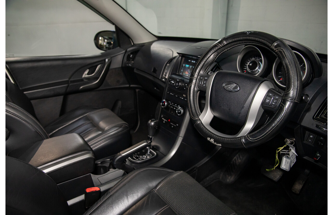 10/2016 Mahindra XUV500 (FWD) MY16 4d Wagon Diamond White Turbo Diesel 2.2L