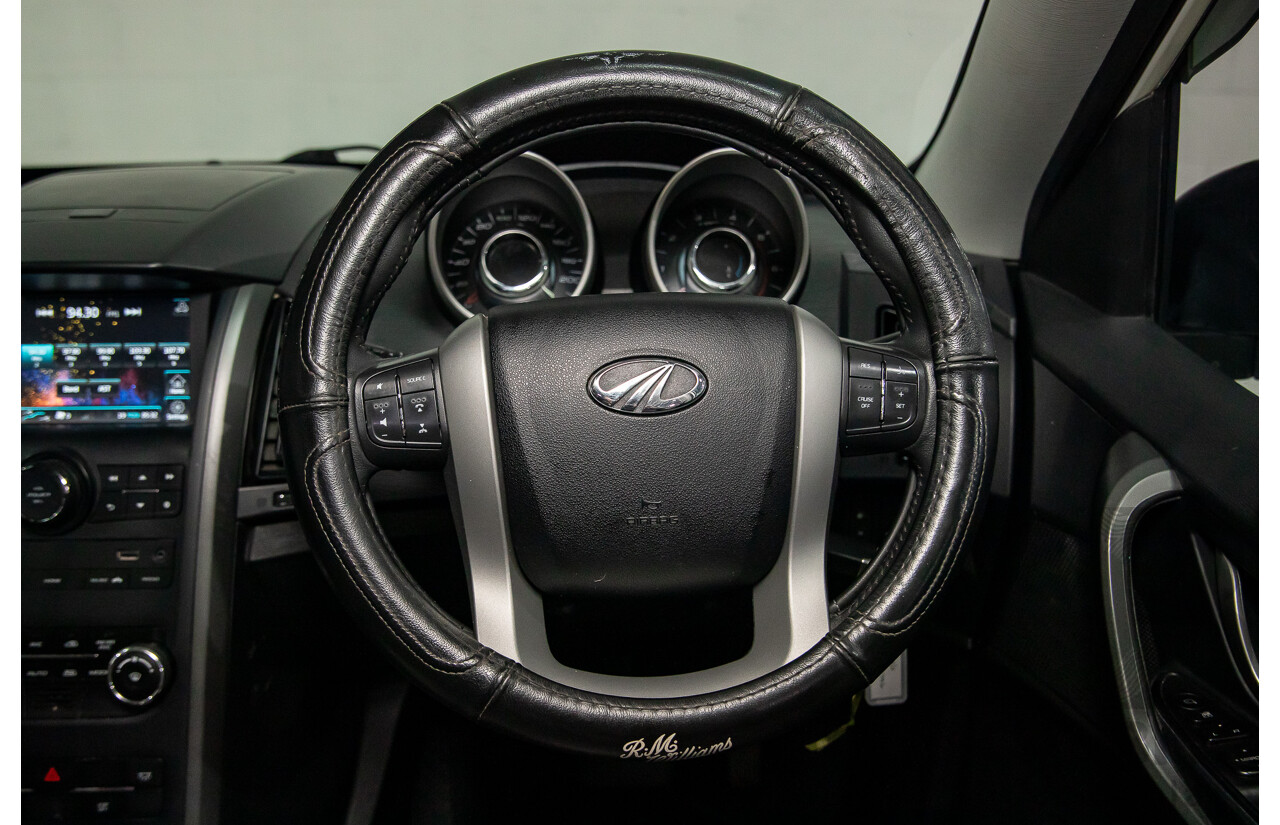 10/2016 Mahindra XUV500 (FWD) MY16 4d Wagon Diamond White Turbo Diesel 2.2L