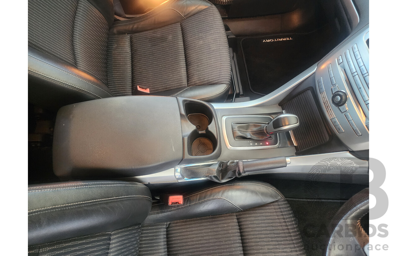 4/2015 Ford Territory TS (rwd) SZ MK2 4d Wagon White 2.7L