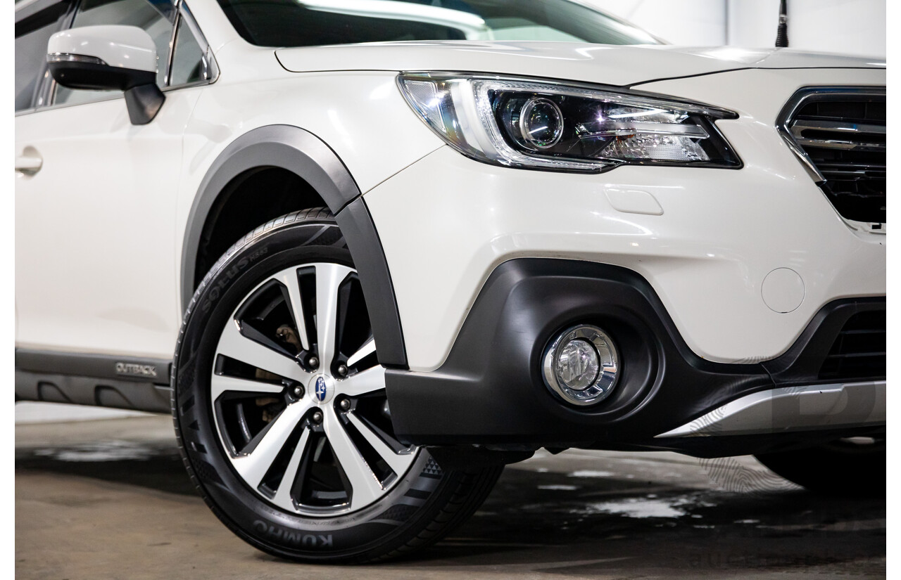 01/2018 Subaru Outback 2.5i Premium (AWD) MY18 4d Wagon Crystal White Pearl 2.5L