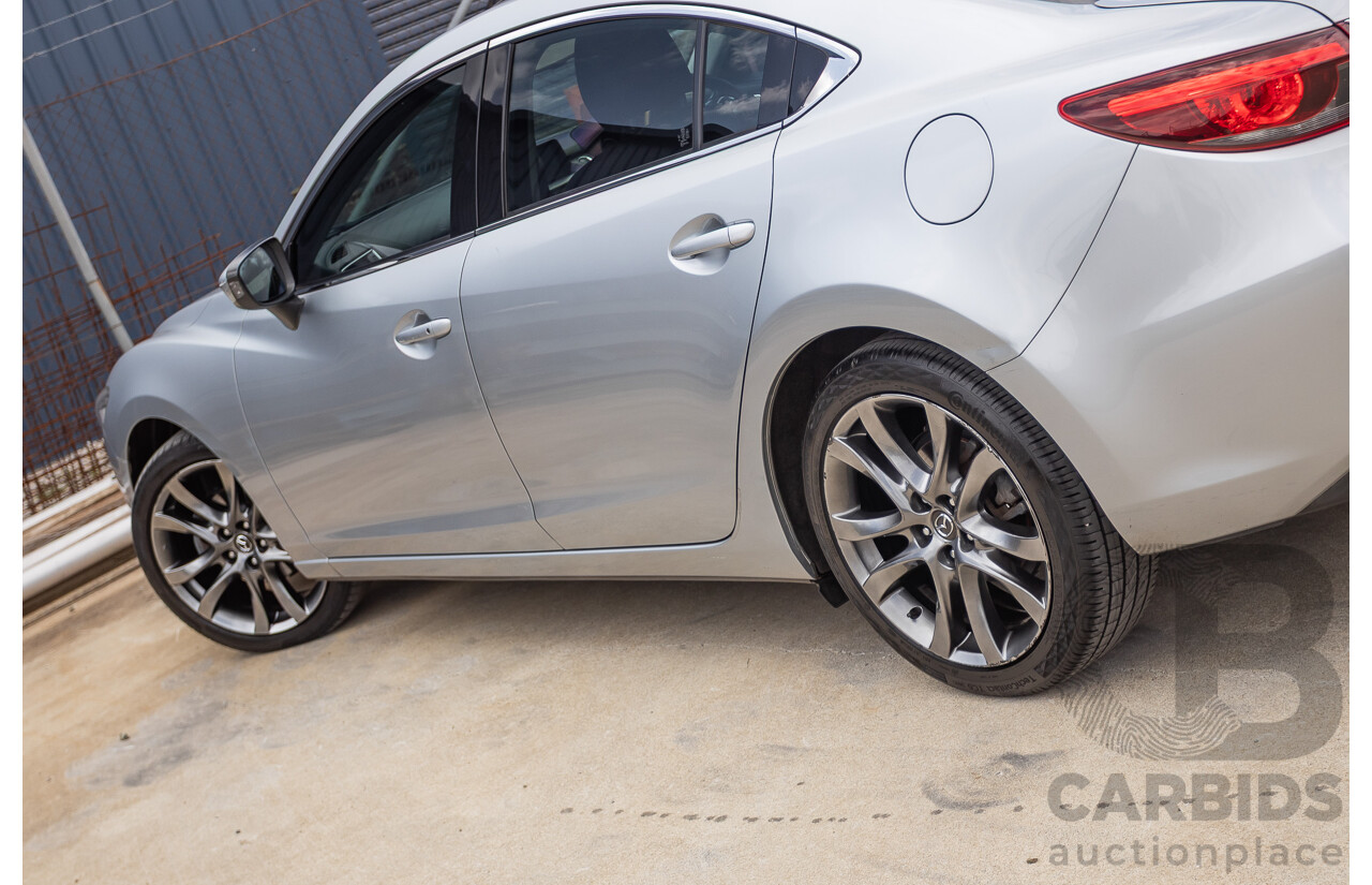 1/2015 Mazda 6 GT 6C MY15 4D Sedan Sonic Silver Twin Turbo Diesel 2.2L