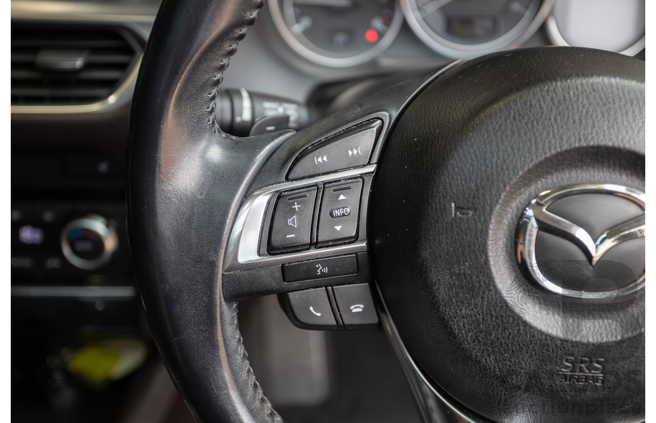 1/2015 Mazda 6 GT 6C MY15 4D Sedan Sonic Silver Twin Turbo Diesel 2.2L