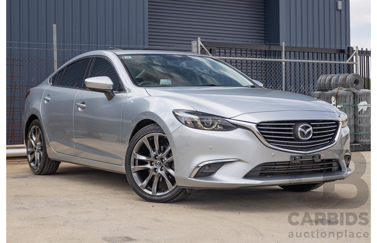 1/2015 Mazda 6 GT 6C MY15 4D Sedan Sonic Silver Twin Turbo Diesel 2.2L