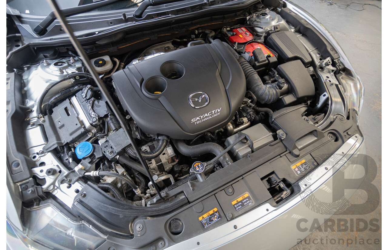 1/2015 Mazda 6 GT 6C MY15 4D Sedan Sonic Silver Twin Turbo Diesel 2.2L