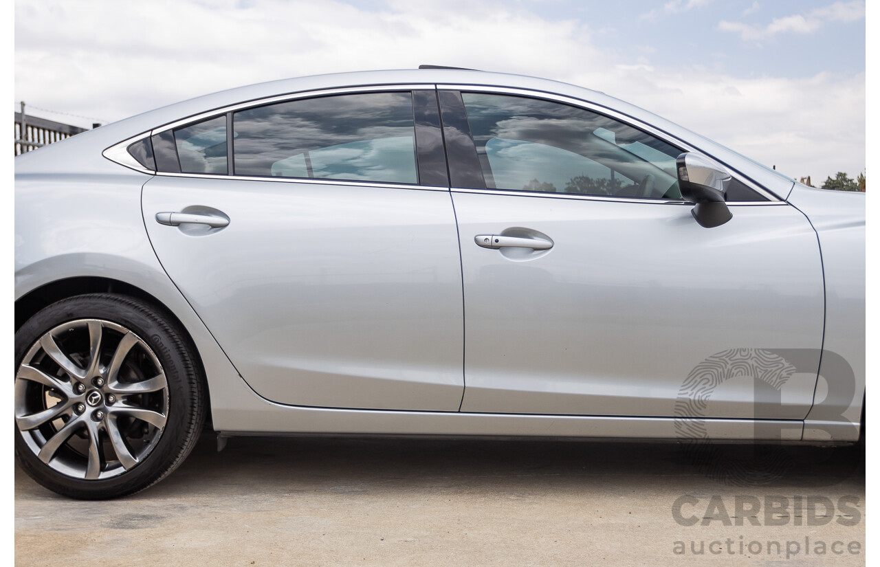 1/2015 Mazda 6 GT 6C MY15 4D Sedan Sonic Silver Twin Turbo Diesel 2.2L